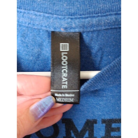 Harry Potter Fantastic Beasts Become An Obliviator T-Shirt Medium Lootcrate Blue - Picture 5 of 13